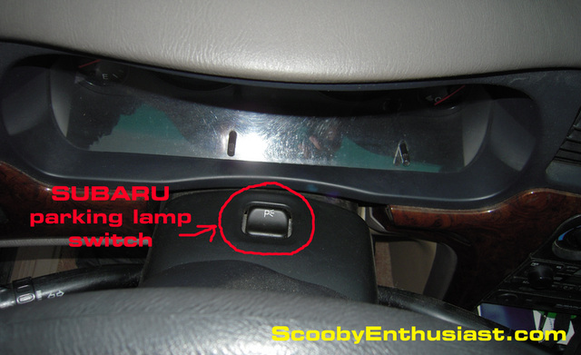 Subaru Parking Lights Wont Shut Off Switch